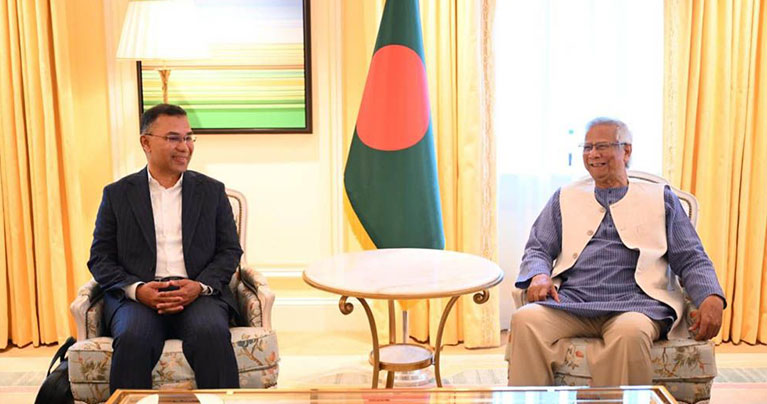 ড. ইউনূসের সঙ্গে তারেক রহমানের বৈঠক, দেখুন ছবিতে