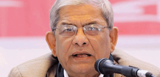 নির্বাচনের মাধ্যমে বিএনপি পরিবর্তন চায় : মির্জা ফখরুল