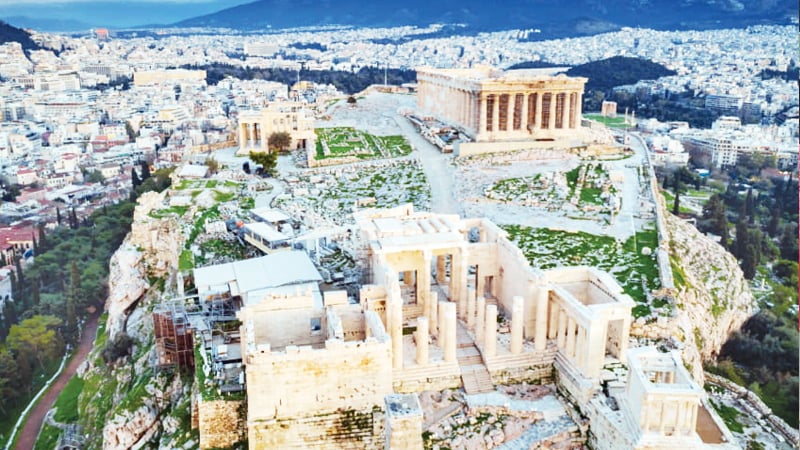 অ্যাথেন্সের অ্যাক্রোপলিস ইতিহাস ও ঐতিহ্যের সাক্ষী