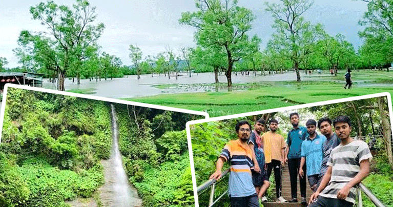 ঝরনা ও সৈকত ভ্রমণের মধুময় স্মৃতি