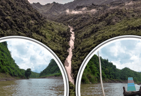 বর্ষায় দেখে আসুন তৈন খালের সৌন্দর্য