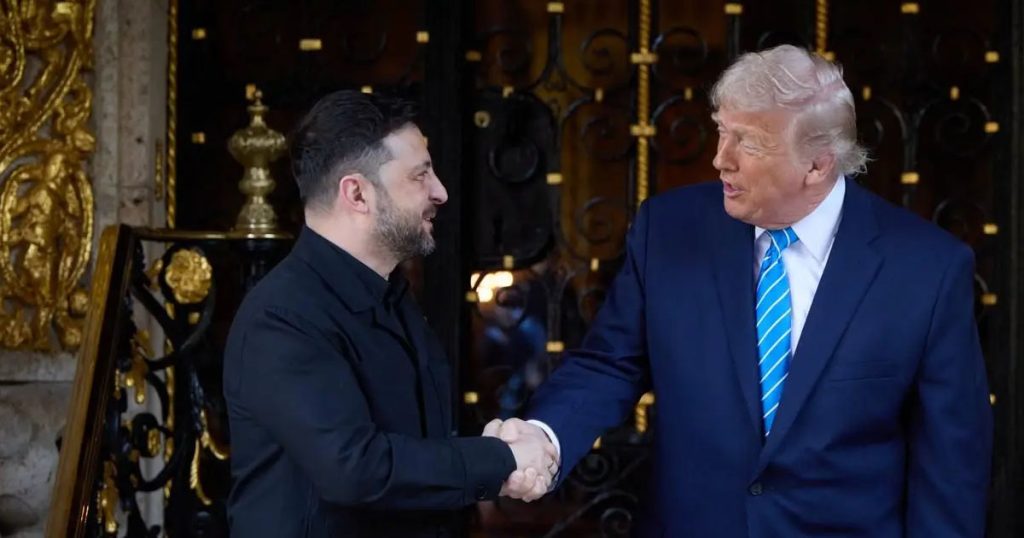 ইউক্রেনে শান্তি ফেরাতে ফ্লোরিডায় ট্রাম্প-জেলেনস্কি বৈঠক