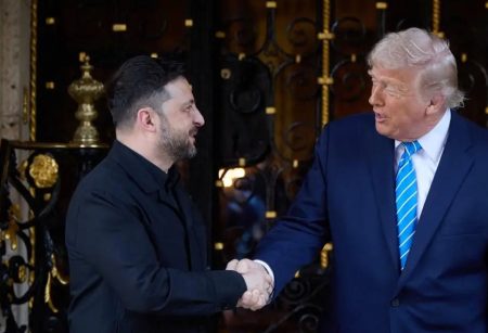 ইউক্রেনে শান্তি ফেরাতে ফ্লোরিডায় ট্রাম্প-জেলেনস্কি বৈঠক