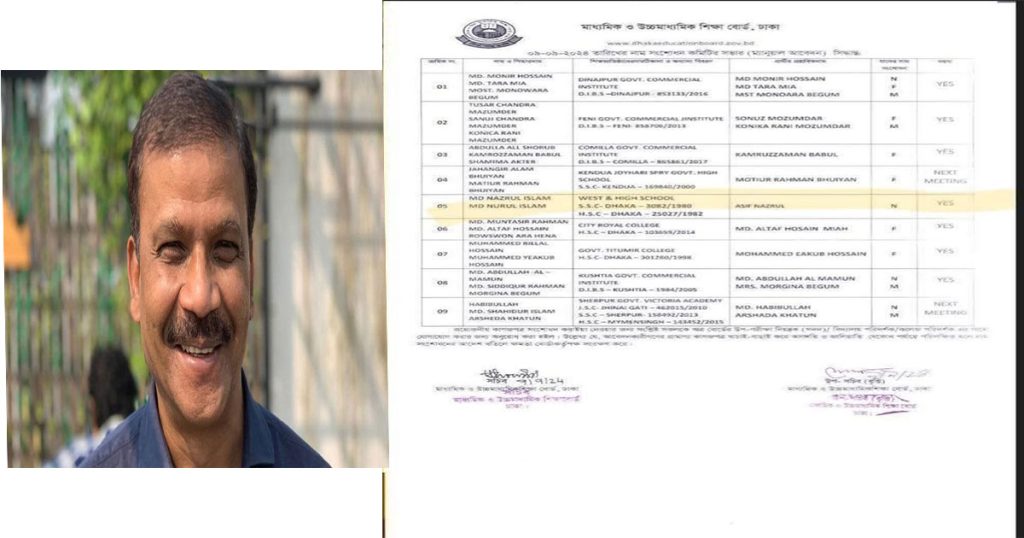 ‘ভুয়া নামে’ আইন উপদেষ্টা আসিফ নজরুল