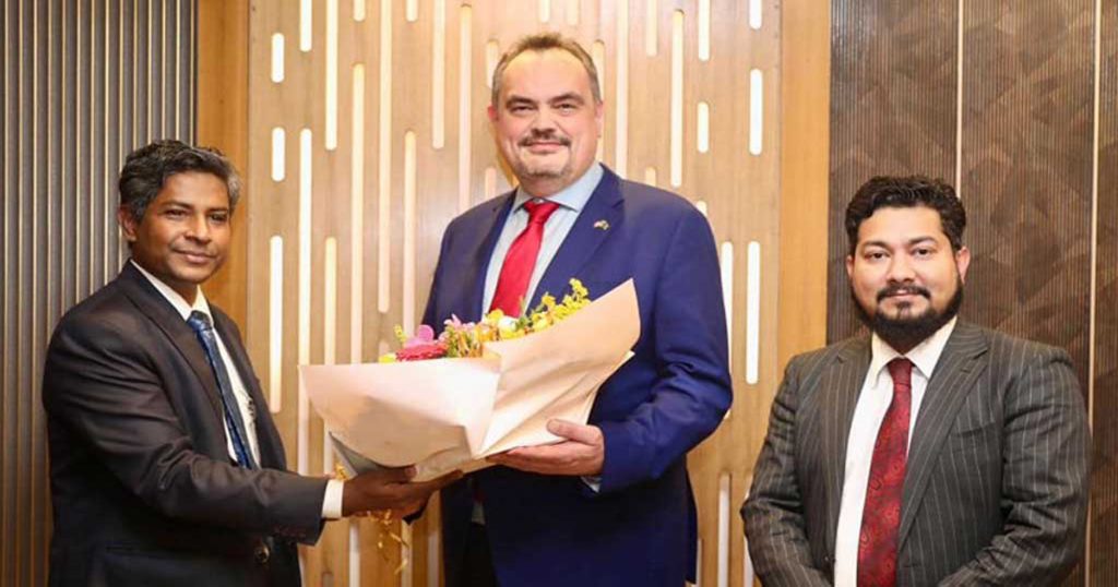 New US Ambassador Brent Christensen Reaches Dhaka