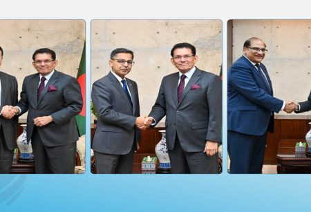 পররাষ্ট্রমন্ত্রী খলিলের সঙ্গে সাক্ষাৎ করেছেন চীন, ভারত ও পাকিস্তানের রাষ্ট্রদূত