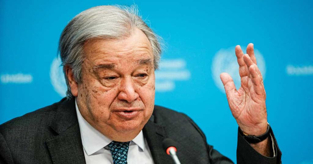 Guterres Invokes UN Charter To Slam US-Israel Strikes
