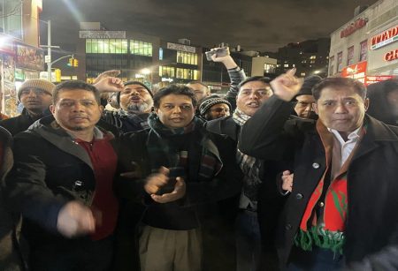 বিএনপির বড় জয়ে নিউইয়র্কে বিজয় র‌্যালি