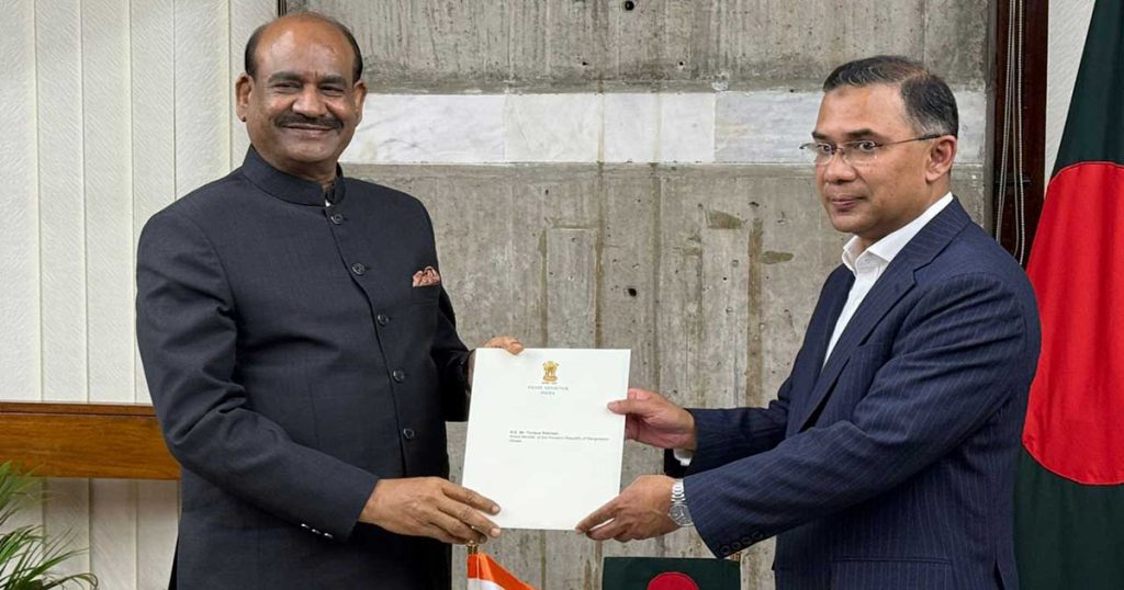 তারেক রহমানকে ভারত সফরের আমন্ত্রণ, স্পিকার ওম বিড়লার সাক্ষাৎ