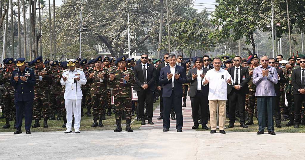 President Shahabuddin, PM Tarique Pay Tribute to Pilkhana Victims