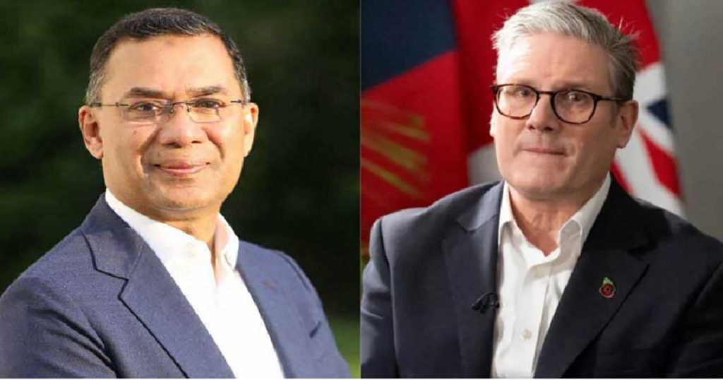 তারেক রহমানকে অভিনন্দন জানালেন ব্রিটিশ প্রধানমন্ত্রী স্টারমার