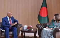 পররাষ্ট্র প্রতিমন্ত্রী শামা ওবা‌য়েদের স‌ঙ্গে কানাডার হাইকমিশনারের সাক্ষাৎ