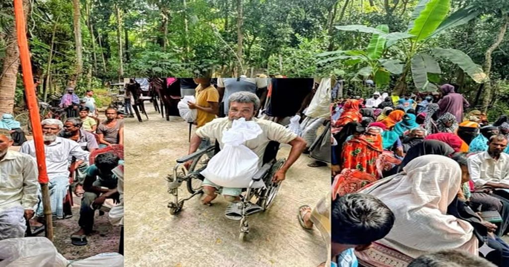 সন্দ্বীপে দুই হাজার পরিবারকে কাদের মিয়ার ঈদ উপহার