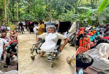 সন্দ্বীপে দুই হাজার পরিবারকে কাদের মিয়ার ঈদ উপহার