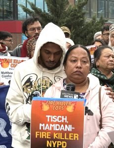 Rally Seeking Justice for Rozario