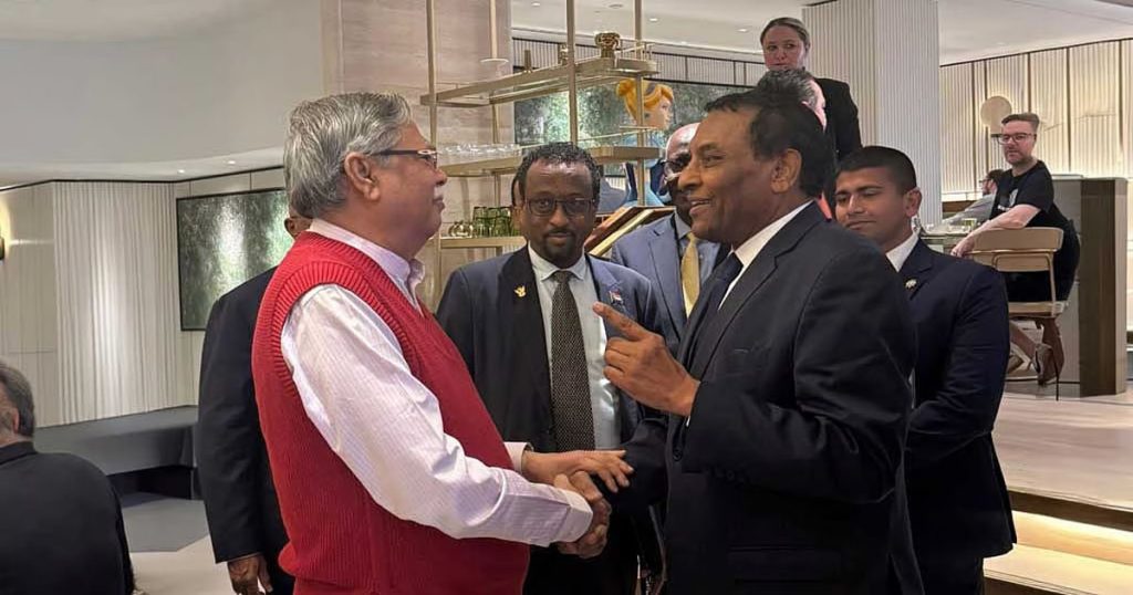 লন্ডনে রাষ্ট্রপতি সাহাবুদ্দিনের সঙ্গে সুদানের প্রধানমন্ত্রীর সাক্ষাৎ