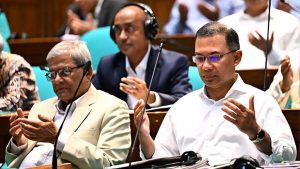 Condolence in Parliament