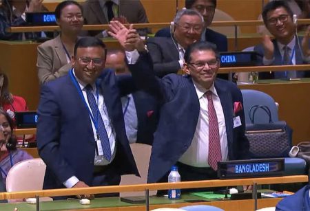 জাতিসংঘ সাধারণ পরিষদের সভাপতি হলেন খলিলুর রহমান
