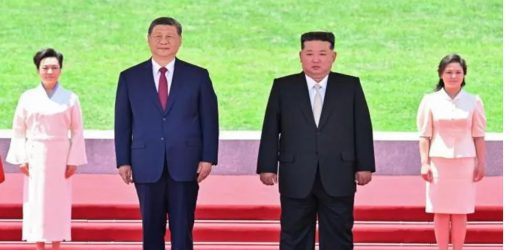 Xi Arrives In North Korea For Summit With Kim