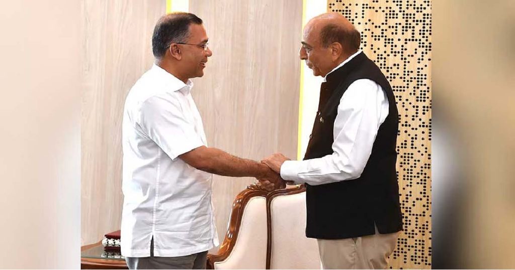 Indian High Commissioner Trivedi Meets PM Tarique
