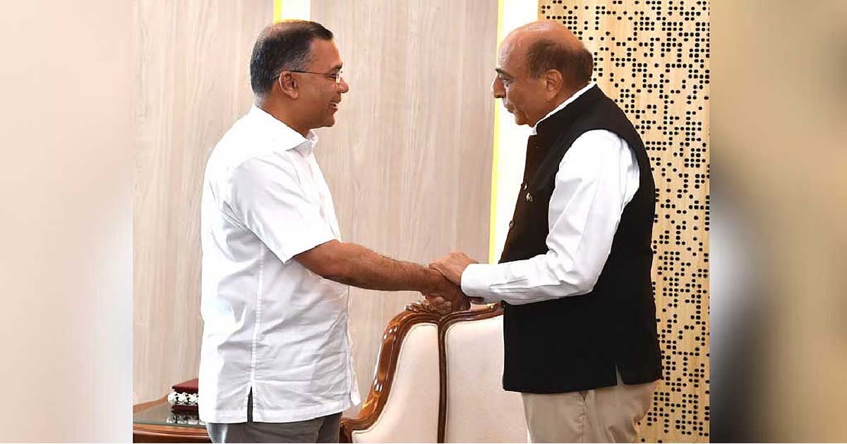 Indian High Commissioner Trivedi Meets PM Tarique