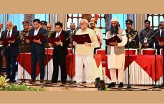 তারেকের সরকারে নতুন মন্ত্রী-প্রতিমন্ত্রীদের কে কোন মন্ত্রণালয় পেলেন