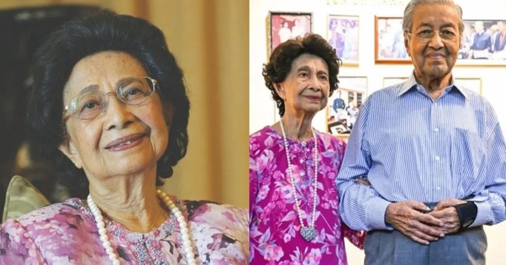 Mahathir Mohamad’s Wife Siti Hasmah Dies At 100