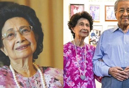 Mahathir Mohamad’s Wife Siti Hasmah Dies At 100