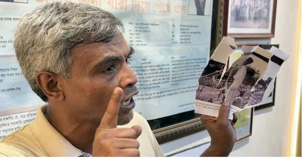 ডাকসুর সংগ্রহশালা থেকে জিন্নাহর ছবি ছিঁড়ে ফেললেন এক শিক্ষার্থী