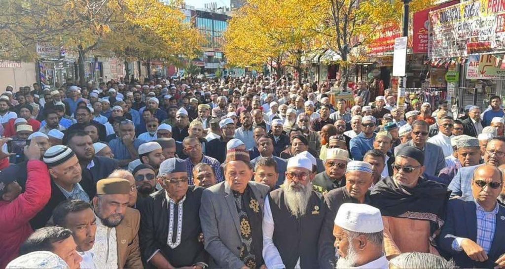 ডাইভারসিটি প্লাজায় কাজী খোকনের জানাজা সম্পন্ন, সর্বস্তরের জনতার উপস্থিতি