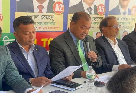 সোসাইটির নির্বাচন সামনে রেখে কুনু-ফিরোজ পরিষদের সংবাদ সম্মেলন